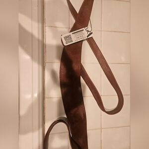 ADA belt NWT. Extra Length. Color Whiskey